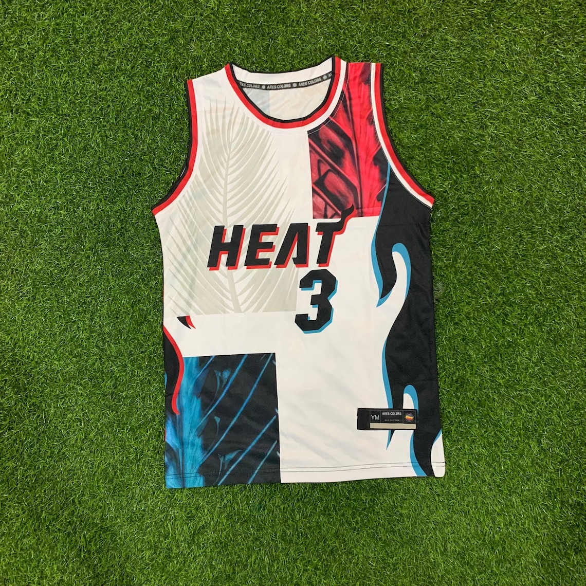 Basketball Jersey 3 Miami Heat Fan Design Basketball Jersey | Etsy