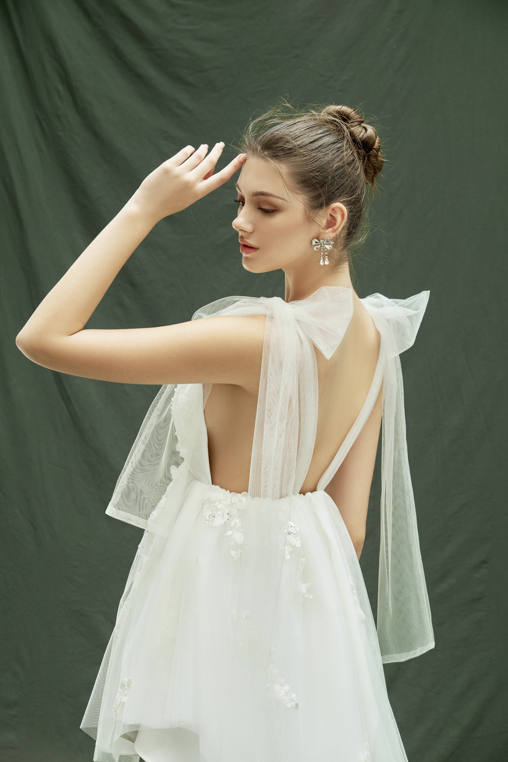 prom dresses long sleeve Elegant Off the Shoulder Blue Long Sleeves Beaded Side Slit Prom  Dresses,MP453 main image 0