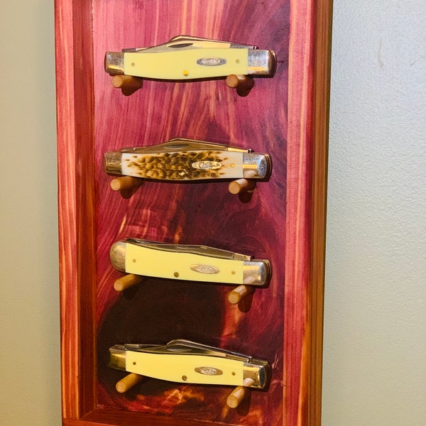 Hanging Knife Display Case Etsy