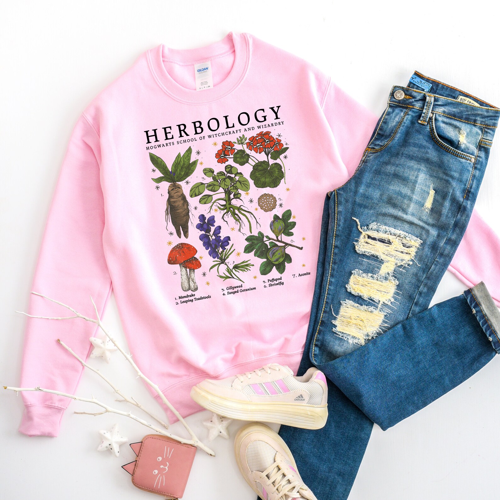 etsy herbology sweatshirt