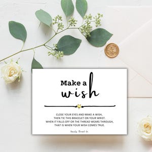 Make A Wish Bracelet, Wish Bracelet Party Favors Bulk, Gifts For Teenage Girls, Thread Bracelets For Women, Tween Girl Gifts, Heart Bracelet