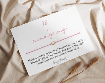 18th Birthday Card Gift For Her, Birthday Gift For Girl Daughter