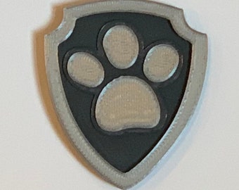 Paw Patrol Hat Badge - Etsy