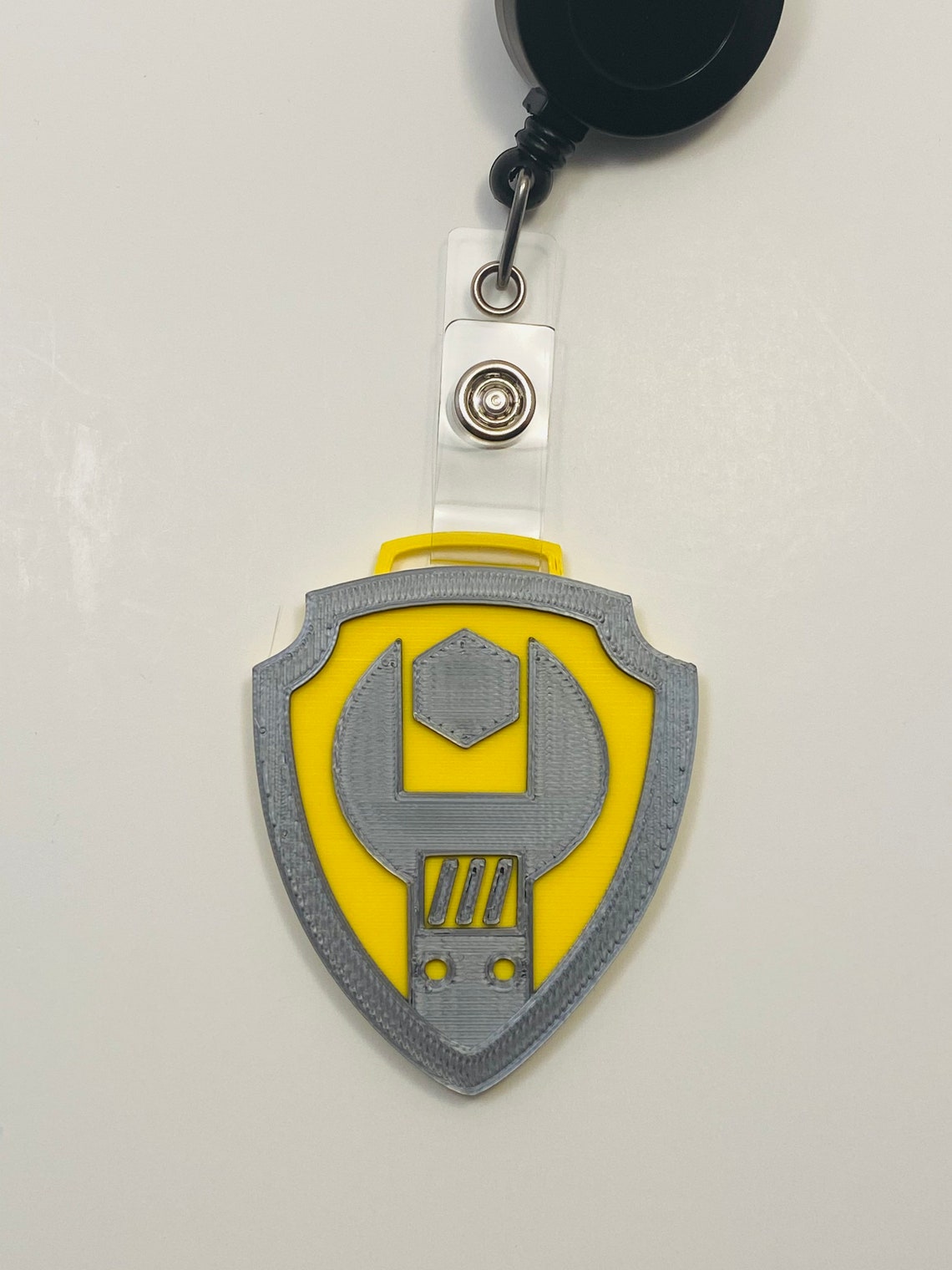 Rubble Paw Patrol Badge paw patrol party paw patrol Etsy