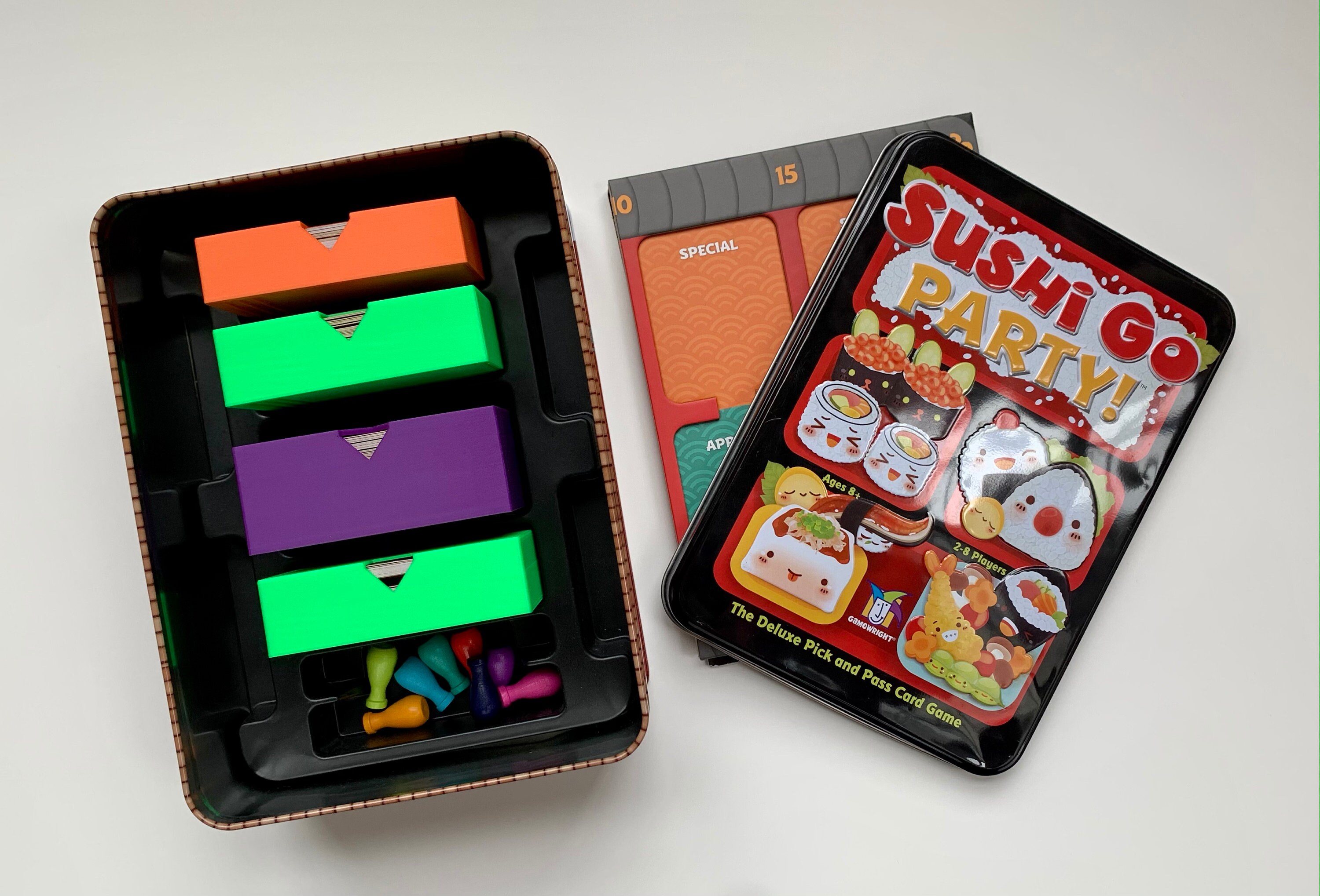 Sushi Go Party Board Game Storage Containers Organizers Boxes -  Hong  Kong