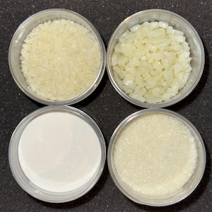 Bullseye French Vanilla Opal Frit #0137 with Labeled Jar —->Fast Flat Rate Shipping          COE90 - B