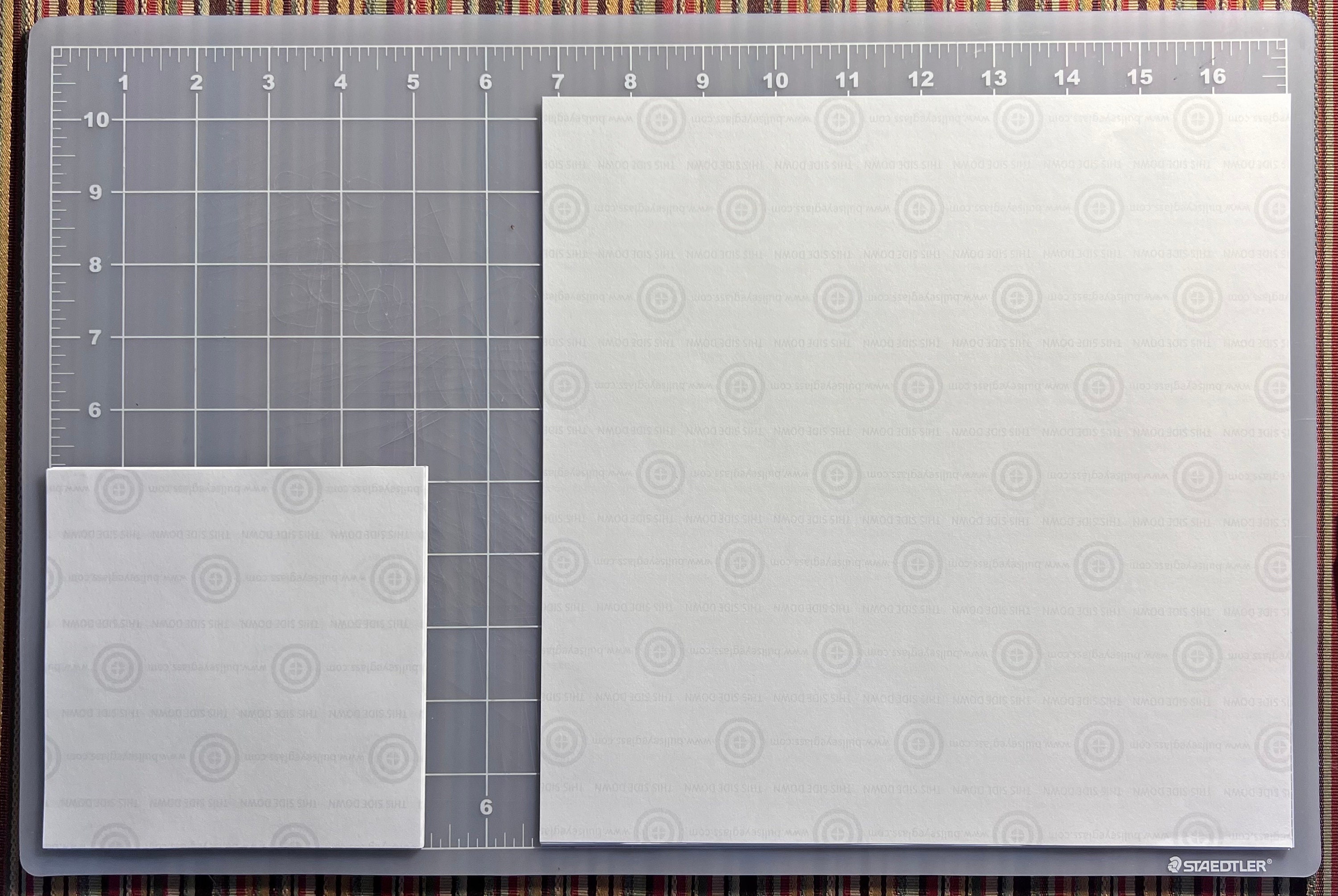 50 Feuilles Papier Four Céramique 8x8 Cm – Papier Séparateur Pour Fusion Verre, Four Micro-ondes | Papier Bullseye Thinfire Bricolage Verre