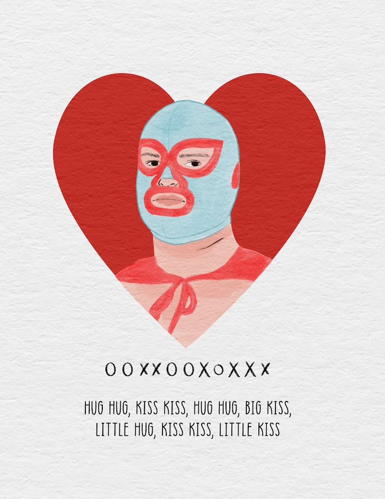 Nacho Libre Anniversary Valentine S Day Card Hugs And Kisses Funny Il 794xN.5701024280 K2rq