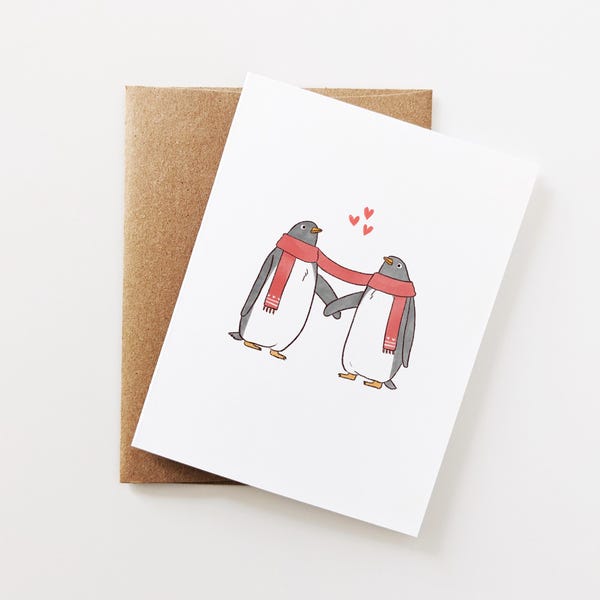 Love Christmas Card - Etsy