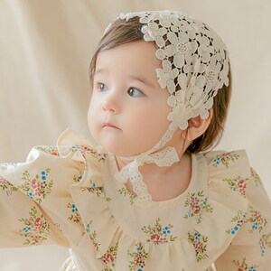 Tini Adele Lace Bonnet Headband image 4