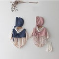 Korean Dol Dohl 100-Day Traditional Dailywear Cotton Blue Boy Pink Girl Hanbok Set product logo