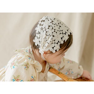 Tini Adele Lace Bonnet Headband image 3