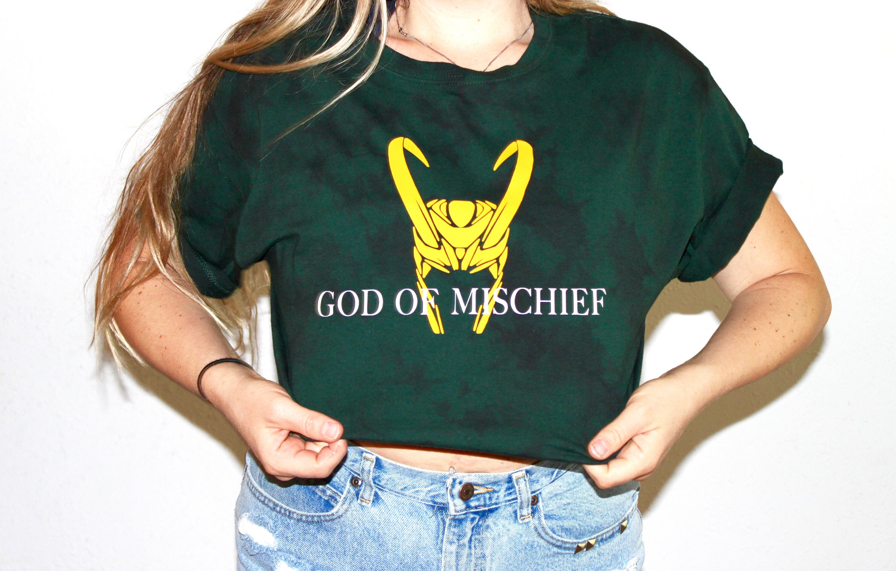 loki tie dye shirt