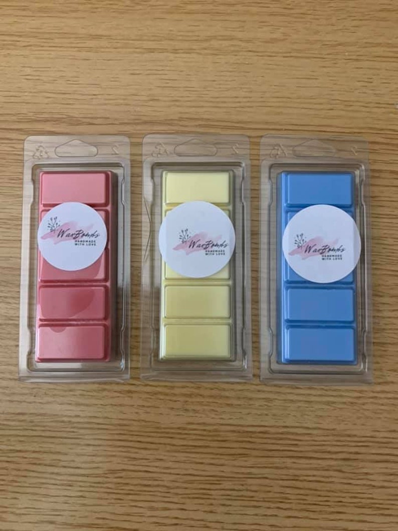 Chunky Clamshell Wax Melt Snap Bars Etsy