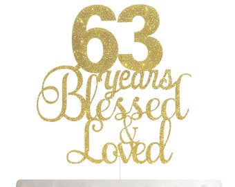 Happy 63rd Birthday Etsy Happy 63rd Birthday Etsy