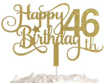 Happy 46th Birthday Etsy Happy 46th Birthday Etsy