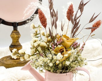 Pink Mini Bouquet, Petite Dried Bouquet, Summer Dried Flowers, Dried Bouquet, Boho Bouquet, Neutral Bouquet, Dried Pampas, Pink Dried Floral