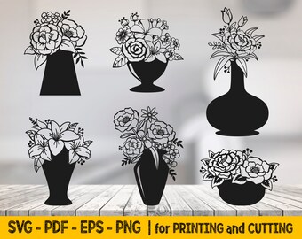 Free Free 78 Flower Vase Svg File SVG PNG EPS DXF File