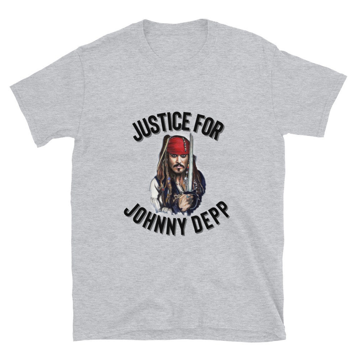 Justice For Johnny Depp T-Shirt Pirates Of The Caribbean | Etsy