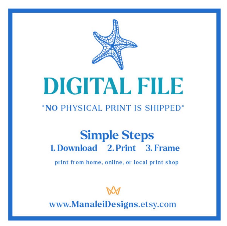 Starfish Story Gifts for Teachers Wall Art Printable - Etsy