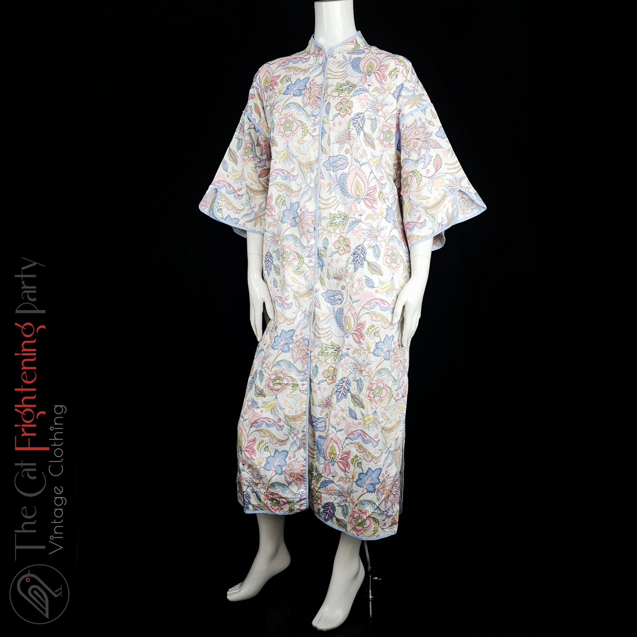 Vintage St Michael Robe Size 18-20 Cotton Housecoat Summer - Etsy