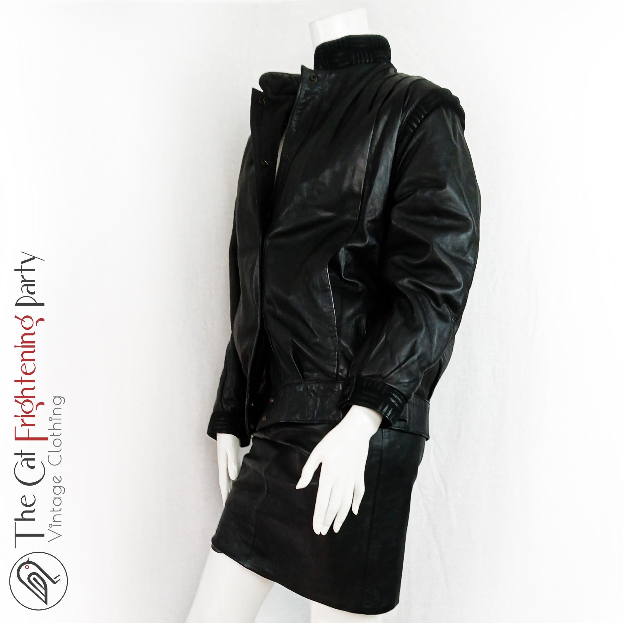 80s leather jacket - Etsy 日本