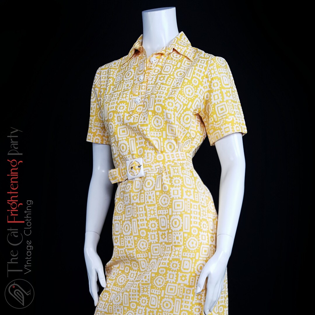 Patron De Couture Vintage Echo De La Mode 1960 - Robe Chemise Taille 44 - Ancien, état D'usage