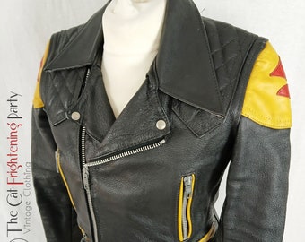Vintage Rare 1960s Eagle Leathers, Made in England, Leather Motorcycle  Jacket, Size 38/S Rare 60s Biker Jacket, Genuine Leather - Etsy