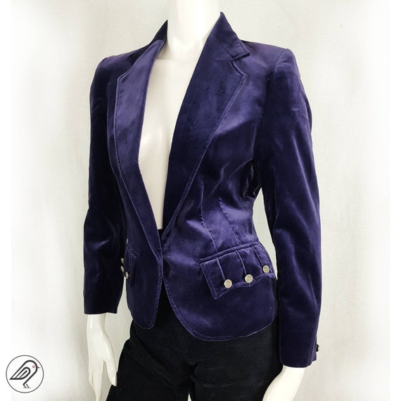 Vintage Velvet Jacket Size 10 Laird-Portch of Sco… - image 7