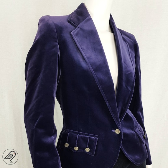 Vintage Velvet Jacket Size 10 Laird-Portch of Sco… - image 8