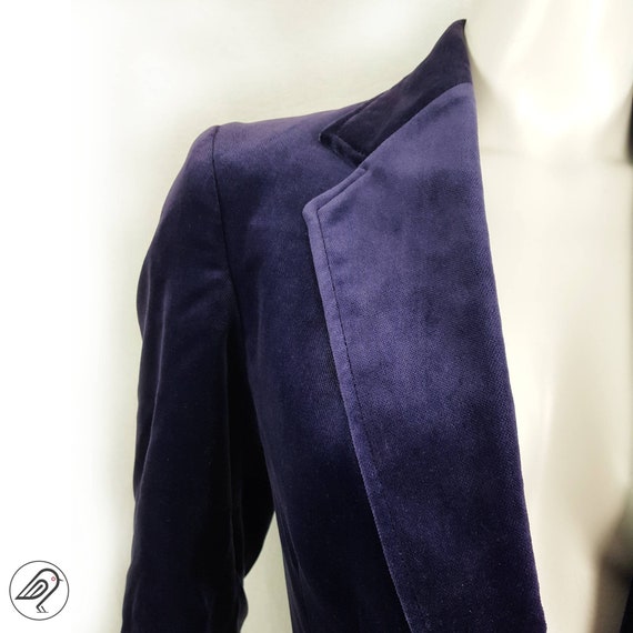 Vintage Velvet Jacket Size 10 Laird-Portch of Sco… - image 5
