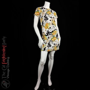 Vintage 1960s Dress, Size 8, Handmade Vintage, 60s Mini Dress, Mod Style, Swinging 60s, Carnaby St, Vintage 60s Dresses, Orange & Brown