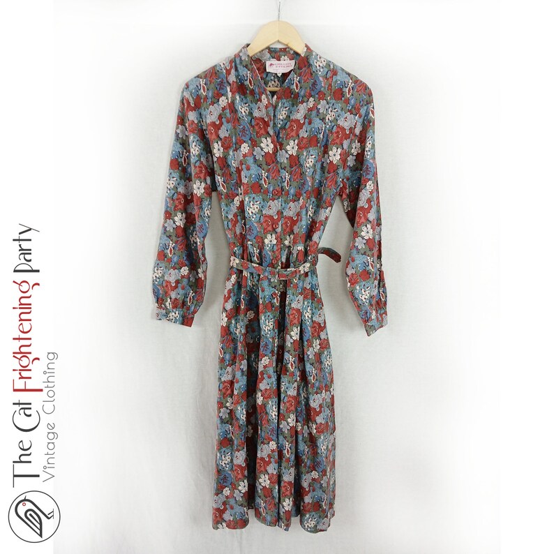 Vintage 1970s Uniquity Patience Dress, Viyella Liberty Fabric, Folk