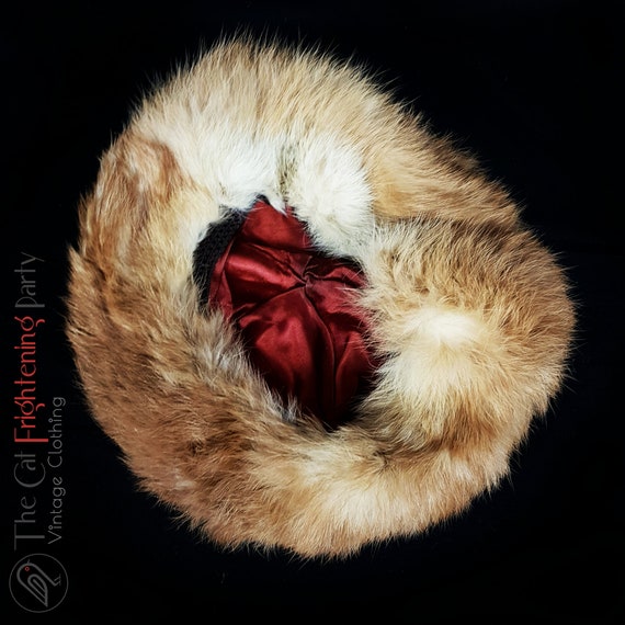 Vintage Rabbit fur beret s-l400.jpg main image 4