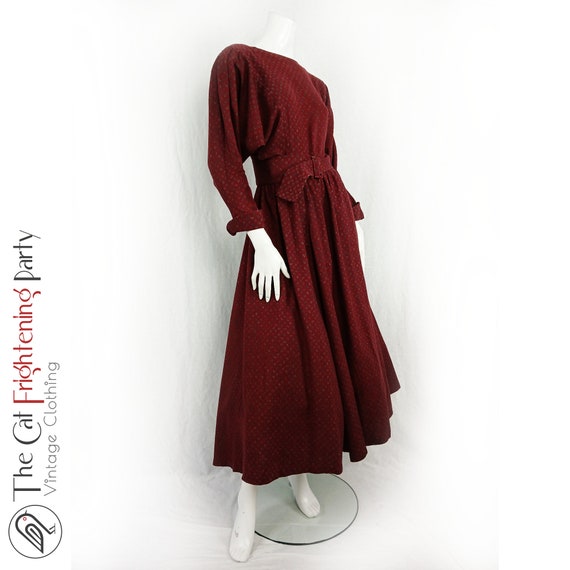 Droopy & Brown Dress, Size 12-14, Vintage 1980s Dresses, Burgundy Paisley, 80s Gown, Riding Dress, Full Skirted, Angela Holmes - Etsy Droopy & Brown Dress, Size 12-14, Vintage 1980s Dresses, Burgundy Paisley, 80s Gown, Riding Dress, Full Skirted, Angela Holmes - Etsy