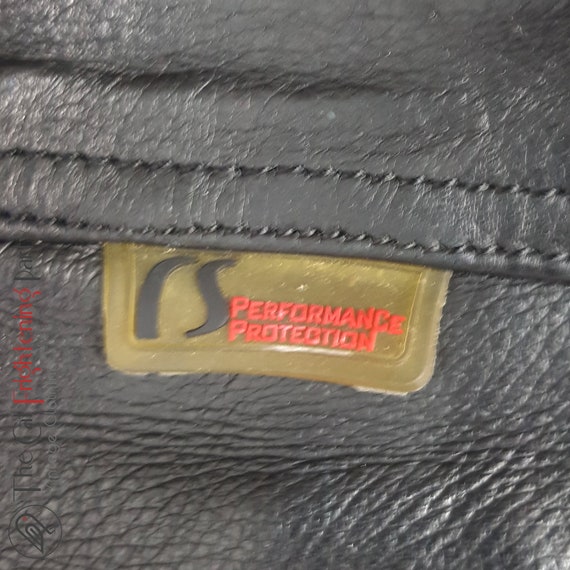 Genuine Leather Trousers UK 38"/EU 56 XXL Black P… - image 5