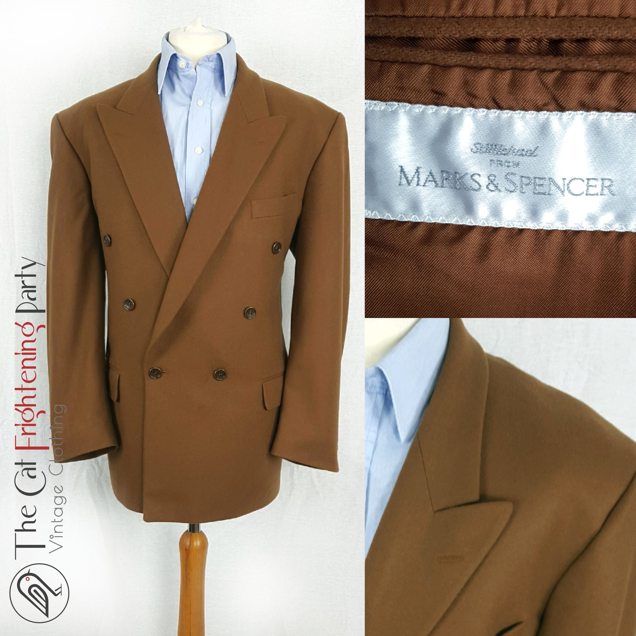 Blazer Xadrez Ingles St. Michael - Telúrica Vintage