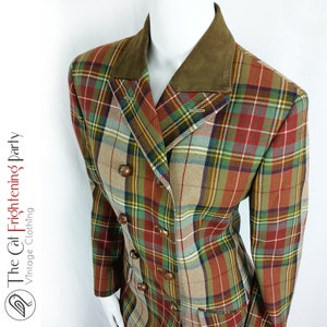 1970s　DAKS LONDON　DOUBLE BREASTED JACKET SOLD Daks London Vintage Work Jacket with Ambosh Zipper Size