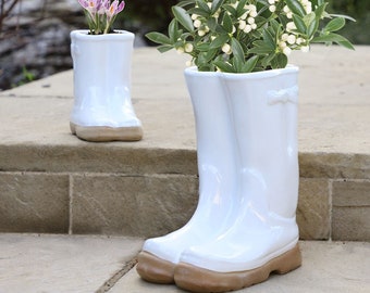 ceramic wellies
