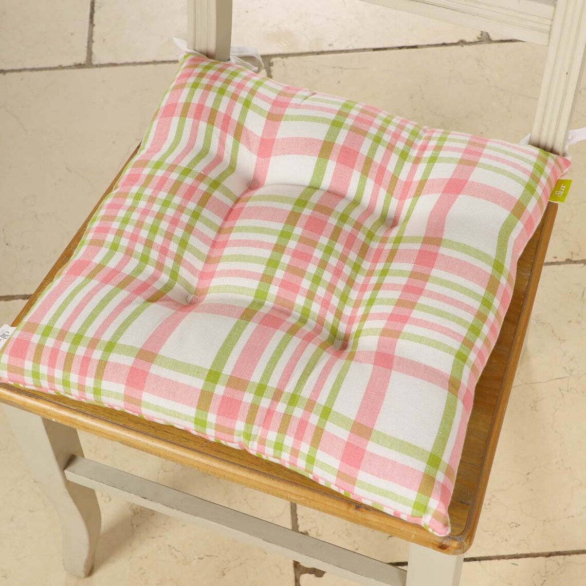 Set of 2 Dining Furniture Seat Pads TieOn Dining Chair Etsy