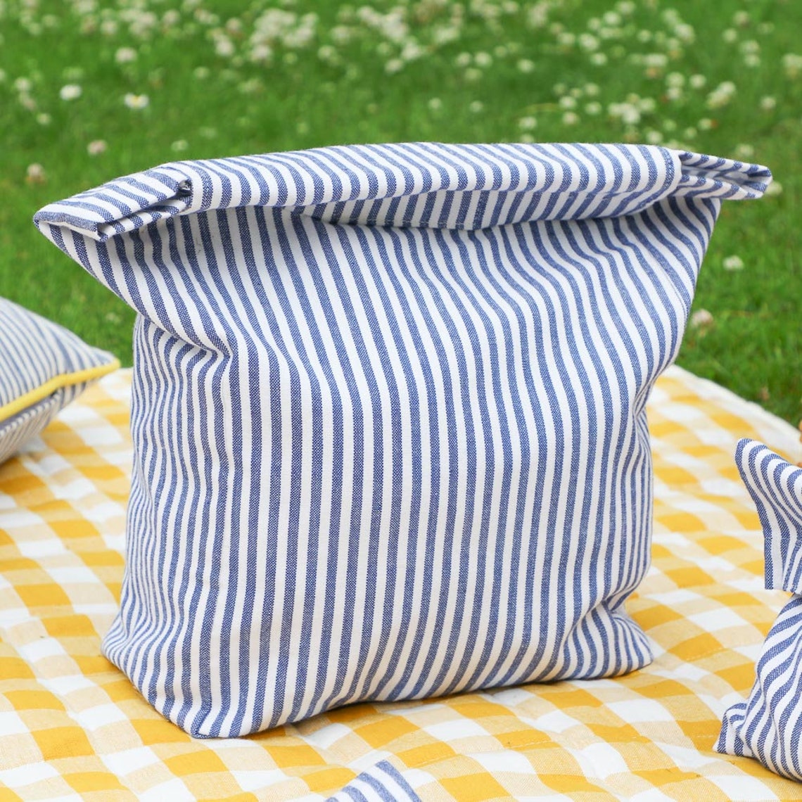 Set of 3 Sandwich Wrap Food Bags 100 Cotton Food Safe Etsy UK