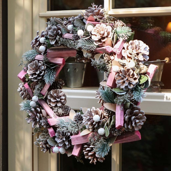 Holiday Wreathes For Less Than 5 Dollars - CECE SMITH