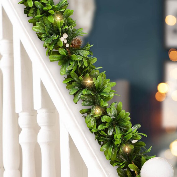 The Holiday Aisle Crystal Pre-Lit Garland