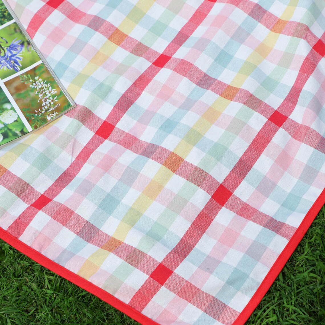 Extra Large Picnic Blanket 100 Cotton Machine Washable Etsy