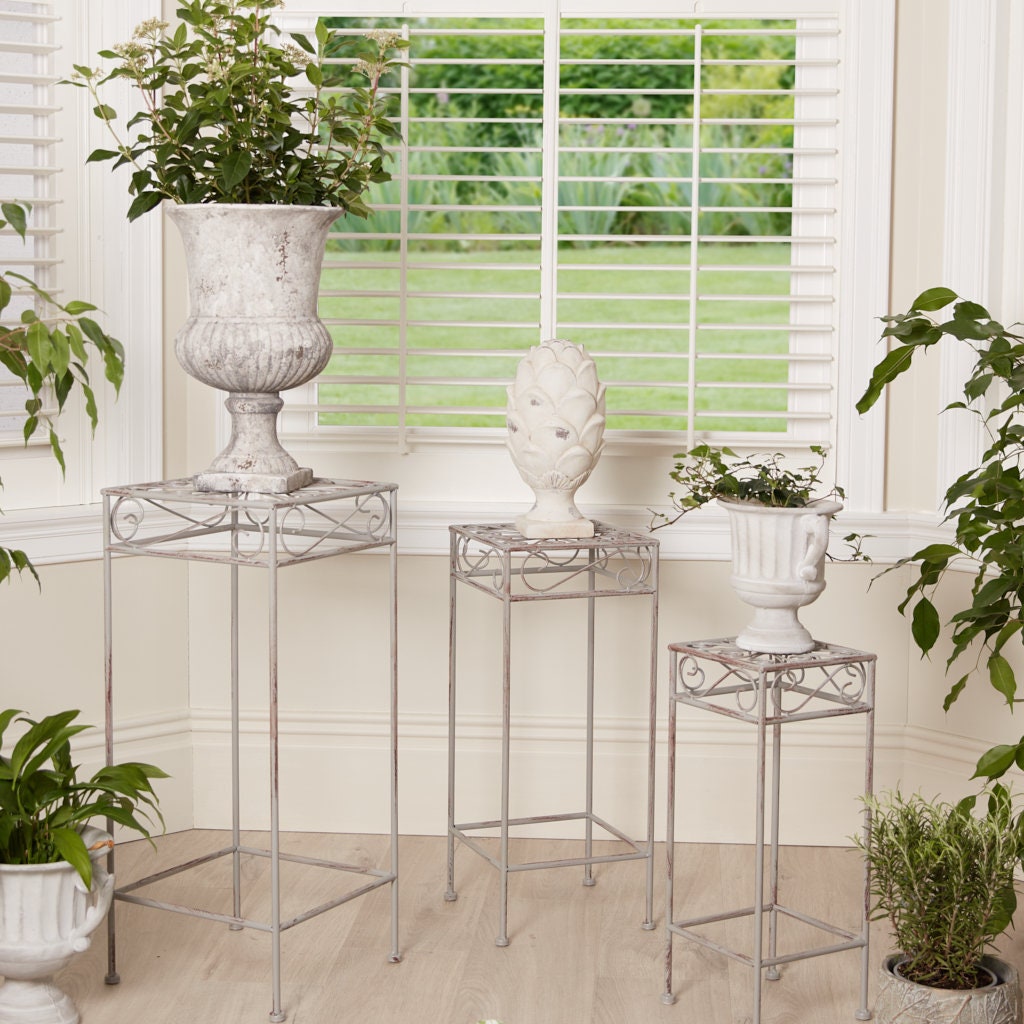 Gray Plant Stand Etsy UK
