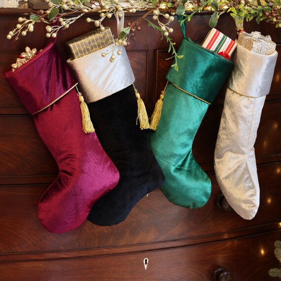 2023 Christmas Stocking Christmas Boots For Fireplace Socks