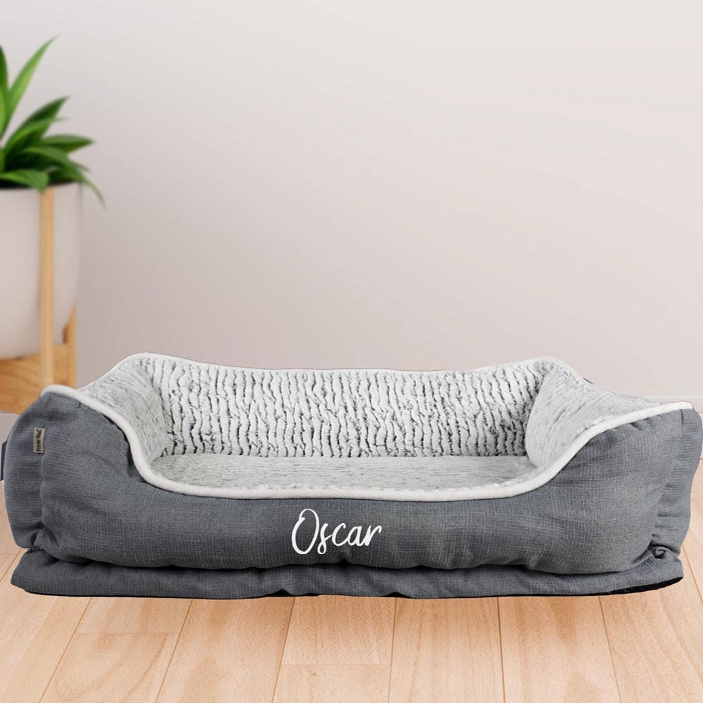 Personalised Dog Bed Machine Washable Super Soft Orthopaedic Etsy UK