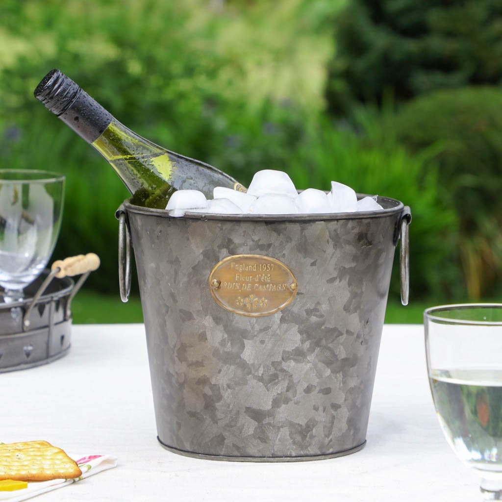 Large Stainless Steel Party Punch Bowl Metal Champagne Wine Beer Cool Ice Bucket 