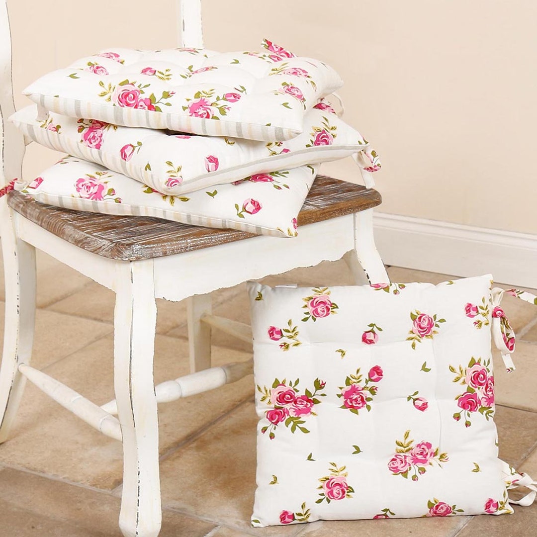 Chair Pads Cloth Cotton Linen Cushion Party Dining Chair Seat Pads