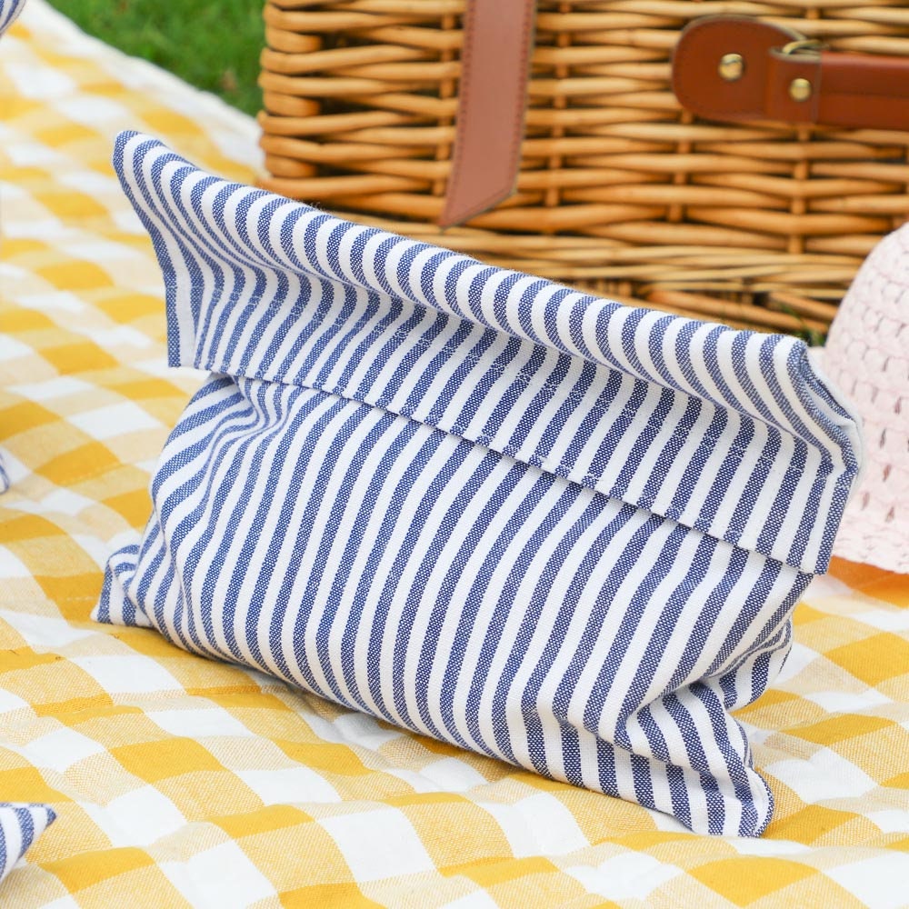 Set of 3 Sandwich Wrap Food Bags 100 Cotton Food Safe Etsy UK